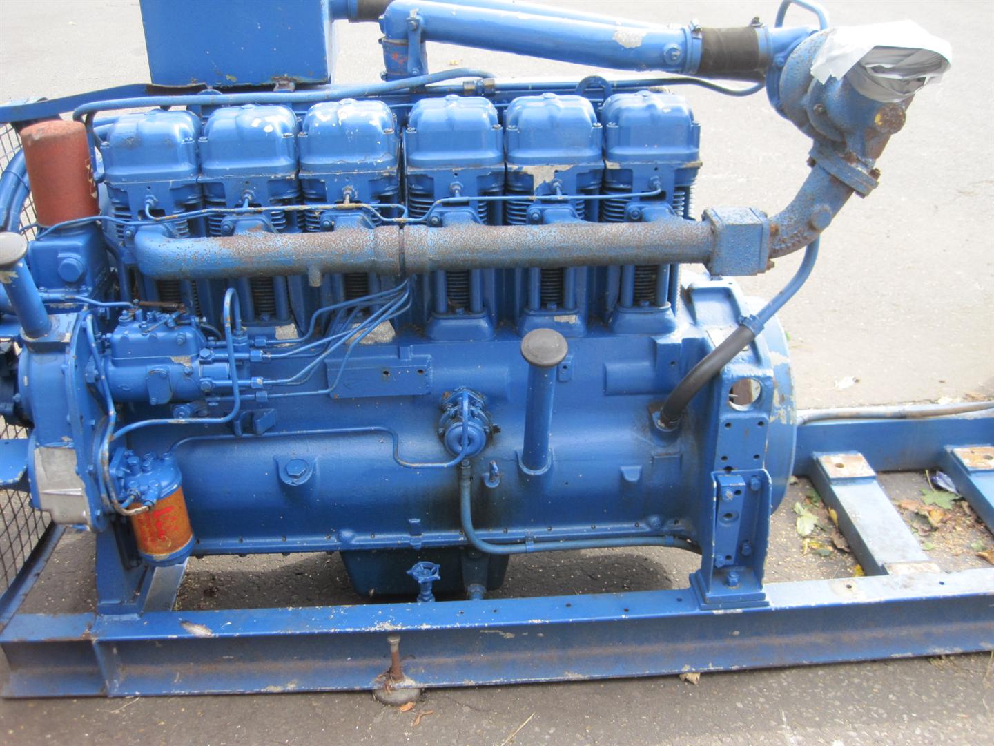 Dorman 6DAT 6 cylinder air cooled turbo diesel engine Est £250 300