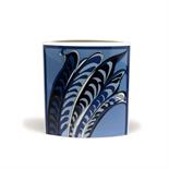 Rosenthal, Selb  Pucci, Emilio   Große Vase, 1970er Jahre  H. 32,2 x 28,7 x 11,7 cm.   Rosenthal,