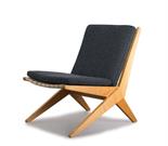 Knoll International, New York  Jeanneret, Pierre  Sessel 'Scissor chair', 1948  H. 73,5 x 57,5 x