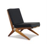 Knoll International, New York  Jeanneret, Pierre  Sessel 'Scissor chair', 1948  H. 73 x 57,5 x 81,