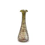 Glasfabrik Elisabeth, Pallme-König & Habel, Kosten bei Teplitz  Vase, 1900-1903  Keulenform mit