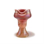 Glasfabrik Elisabeth, Pallme-König & Habel, Kosten bei Teplitz  Vase, 1900-1905  Dreifach