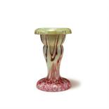 Glasfabrik Elisabeth, Pallme-König & Habel, Kosten bei Teplitz  Vase, 1900-1905  Balusterform mit