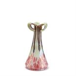 Glasfabrik Elisabeth, Pallme-König & Habel, Kosten bei Teplitz  Vase, 1900-1905  Konischer Korpus