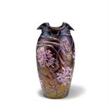 Glasfabrik Elisabeth, Pallme-König & Habel, Kosten bei Teplitz  Große Vase, 1900-1905  Hoher ovoider