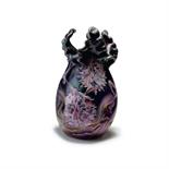 Glasfabrik Elisabeth, Pallme-König & Habel, Kosten bei Teplitz  Vase, 1900-1905  Ovoider Korpus,