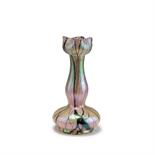 Glasfabrik Elisabeth, Pallme-König & Habel, Kosten bei Teplitz  Vase, 1900-1905  Balusterform mit
