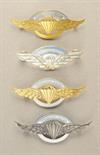 Argentina  Lot of 4 paratrooper badges.  Various, all are enamelled.  Condition: II    Starting