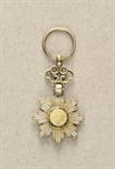 China  Order of the Golden Grain, Miniature.  Silver gilded, partially enamelled, multiple parts,