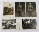 Fotos Landsturmsoldat August Gruner  Posten von 6 SW-Aufnahmen Landsturmsoldat August Gruner des