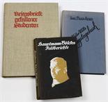 3 Bände Kriegsberichte 1. Weltkrieg  dabei *Hauptmann Bölckes Feldberichte* Mit einer Einleitung von