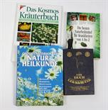 Konvolut Kräuter- u. Naturheilkunde  4 Bücher, dabei *Das Buch der Kräuter* Eine Anleitung über