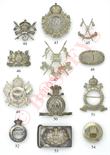 Indian Army. 3rd Cavalry Hyderabad Contingent Victorian Officer’s helmet badge circa 1890-1903.  A