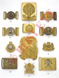 Indian Army. 13th (Shekhawati) Bengal Native Infantry Victorian Officer’s waist belt clasp.  A
