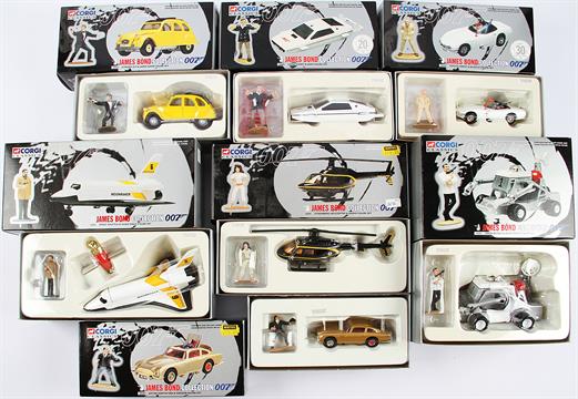 corgi james bond collection