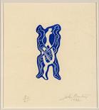 JOHN BANTING (1902 - 1972) Framed, signed, dated 1932 and numbered in pencil, `20/45`, Surrealist