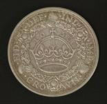 George V, wreath crown 1930, VF