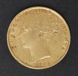 A Victorian gold sovereign, 1812, die number 40, F