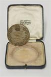 A bronze Territorial Army medal, by Omar Ramsden, inscribed `Association Football, Runners Up, 4th