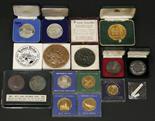 Various tokens and medallions, to include memorial medallion Battle of Jutland 1916, Spink & Son