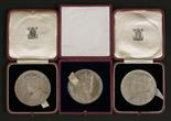 British Commemorative, two silver official Coronation medals 1902 and 1937, a George V silver