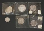 Silver hammered coins comprising, a Henry III `Long Cross` penny, London Mint, Moneyer `Nicole`,