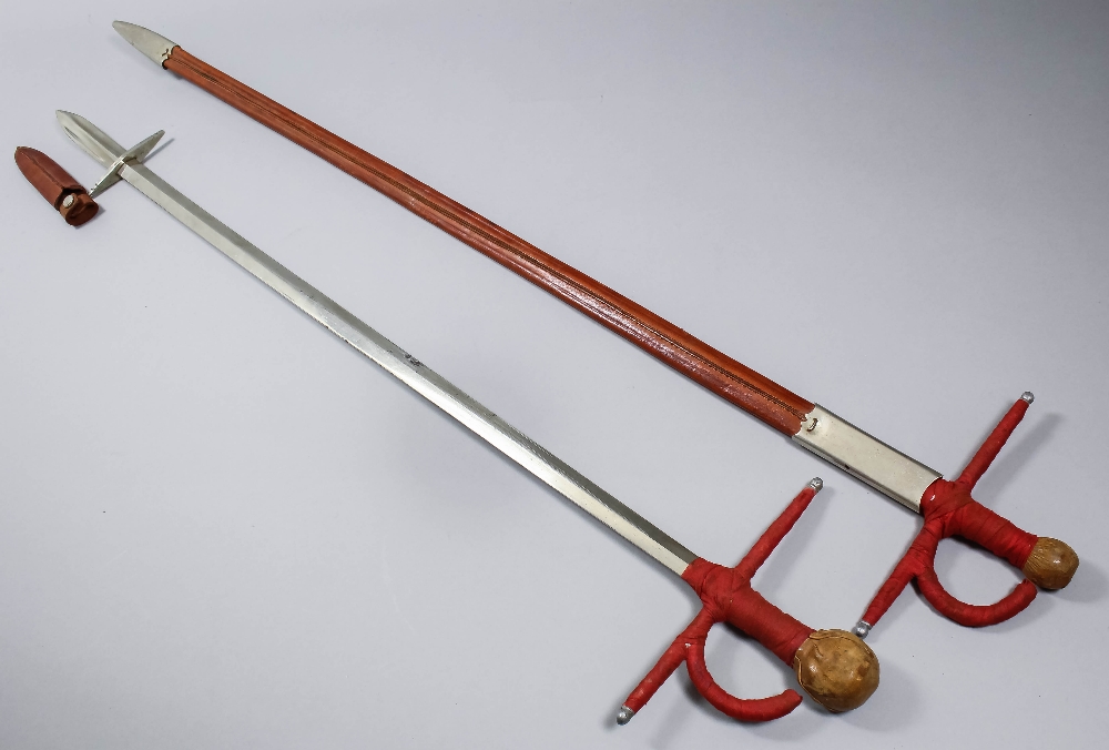 A Spanish bullfighting sword "Boledo" engraved to the 28ins steel