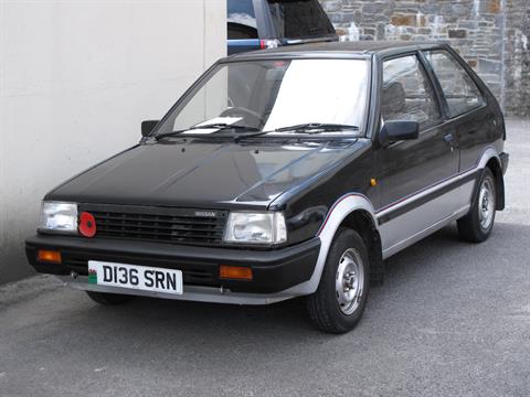 1986 Nissan Micra Colette Two Door Hatch D136srn Local Car Which