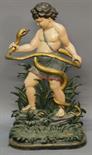 A CAST-IRON STICK OR UMBRELLA STAND in the manner of^ or after a design by Coalbrookdale^ formed