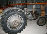 A 1947 MASSEY FERGUSON TRACTOR two axle-rigid body^ registration number CDB 632^ Vin not stated^