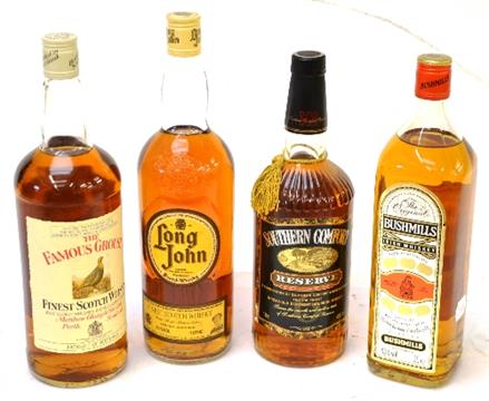 Litres Comprising Bushmills Southern Comfort Reserve Long John