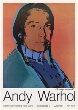 Andy Warhol An Exhibition Poster Andy Warhol Galerie Denise Rene Hans Mayer Dusseldorf June 1