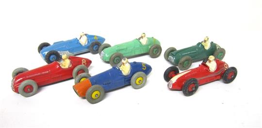 dinky racing cars 1950s