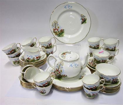 AN EXTENSIVE SERVICE OF `DUCHESS` BONE CHINA TEA AND DINNERWARE With ... AN EXTENSIVE SERVICE OF `DUCHESS` BONE CHINA TEA AND DINNERWARE With ...