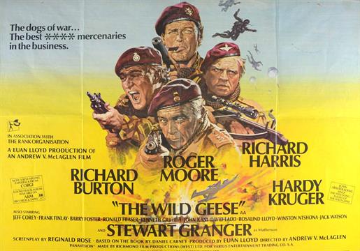 Image result for The Wild Geese poster