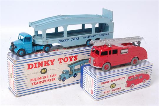 dinky toys car transporter