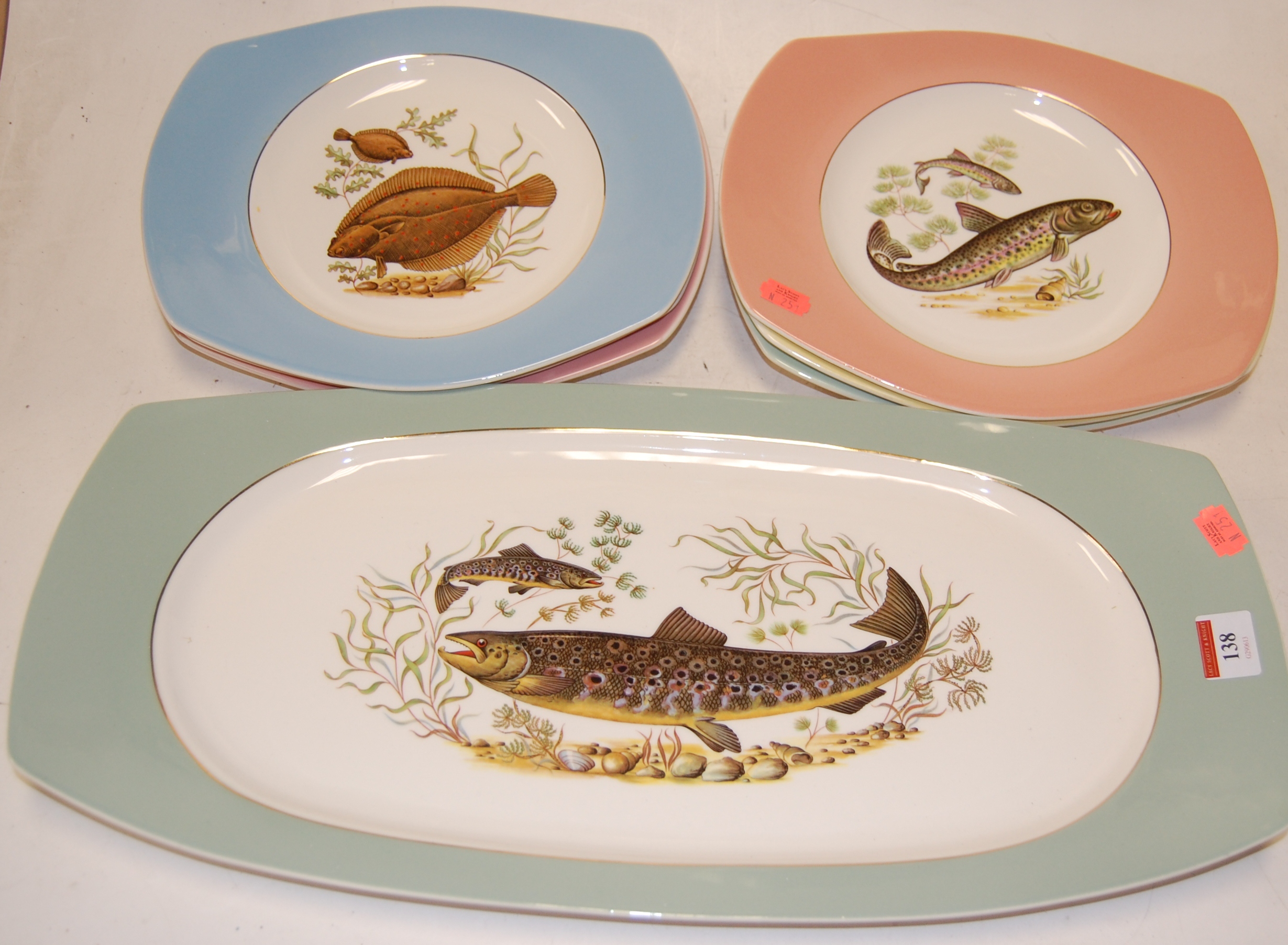 a-set-of-six-figgjo-flint-of-norway-fish-plates-with-matching-platter