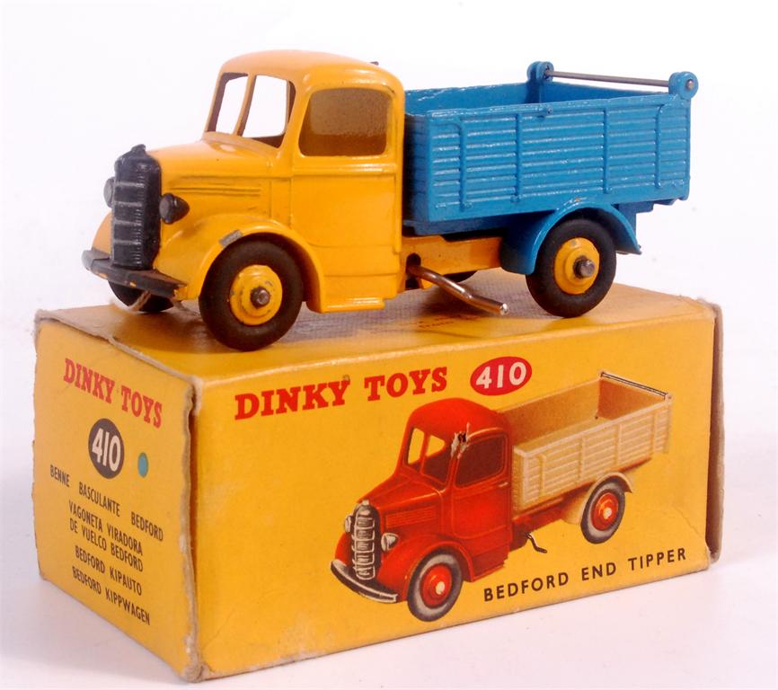 dinky toys bedford tipper truck