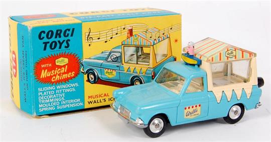 corgi ice cream van