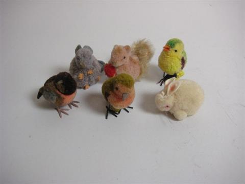 steiff pom pom animals
