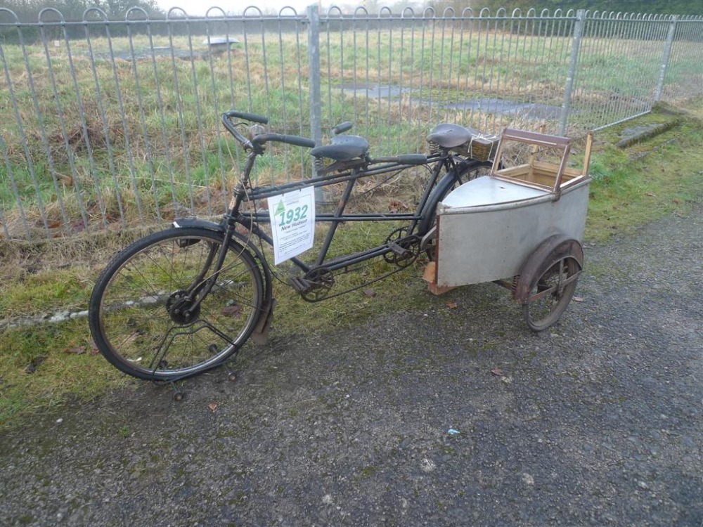 tandem bike with sidecar