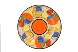 CLARICE CLIFF. AN A J WILKINSON MELON PLATE25cm diam, printed Fantasque mark, 1930In fine condition