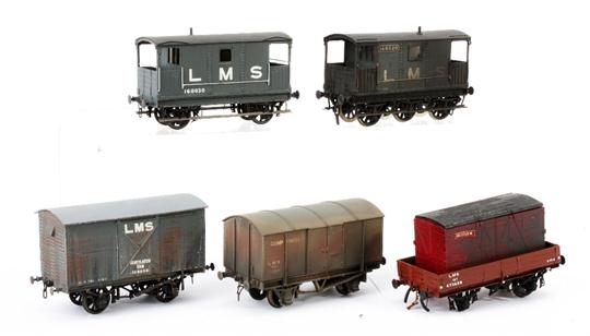 00 gauge wagon kits