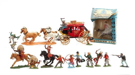 britains cowboy figures