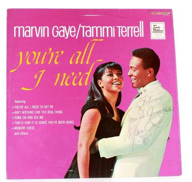 Did marvin gaye and tammi terrell date