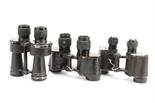 British Prismatic Binoculars: including Ross Bino Prism Mk II, Ross Stepnite 7 x 50, Aitchison