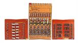 Atlas Supercomputer Com­ponents and Atlas 2 Working Blueprints: three Atlas circuit boards (logic
