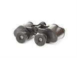 A Pair of Goerz Helinox 6x Prismatic Binoculars, in World War One brown leather case