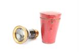 A Early 19th century Dolland Single-Draw Gilt-Brass Monocular, engraved `Dollond, London`, with