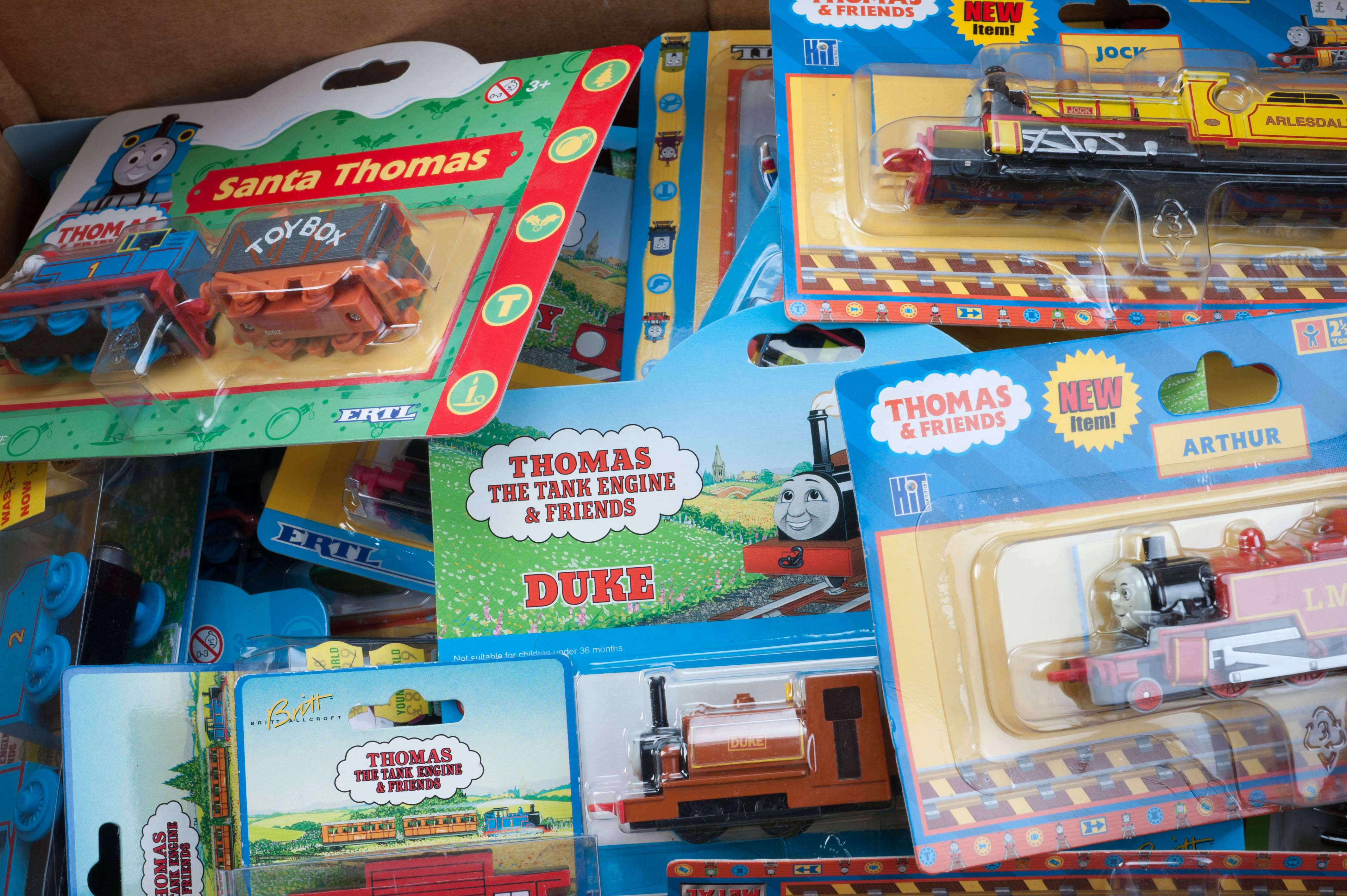 Ertl & Other Thomas The Tank Engine Toys, including Duke, The Diesel